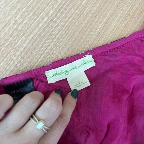 Women's Urban Outfitters Staring at Stars Boho Crop Top - Picture 7 of 8